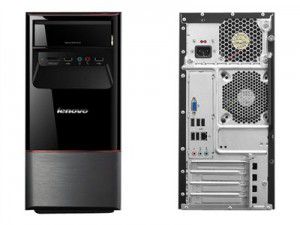 Lenovo Desktop Front and Back View