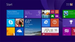 windows 8 desktop and live tiles