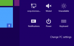 windows 8 settings charm screenshot