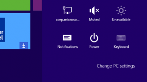 windows 8 settings charm screenshot