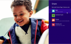 windows 8 share charm screenshot