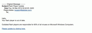 fake adobe virus email screenshot